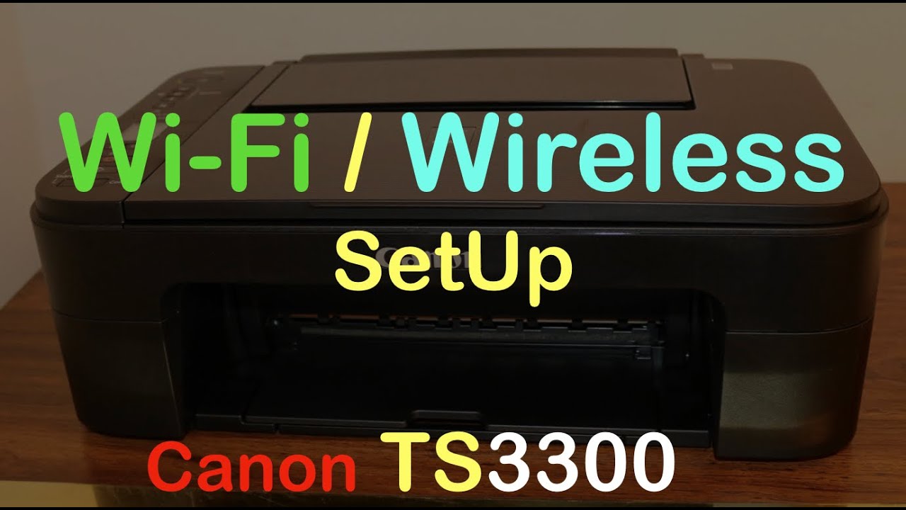 Canon ts3420 wifi setup